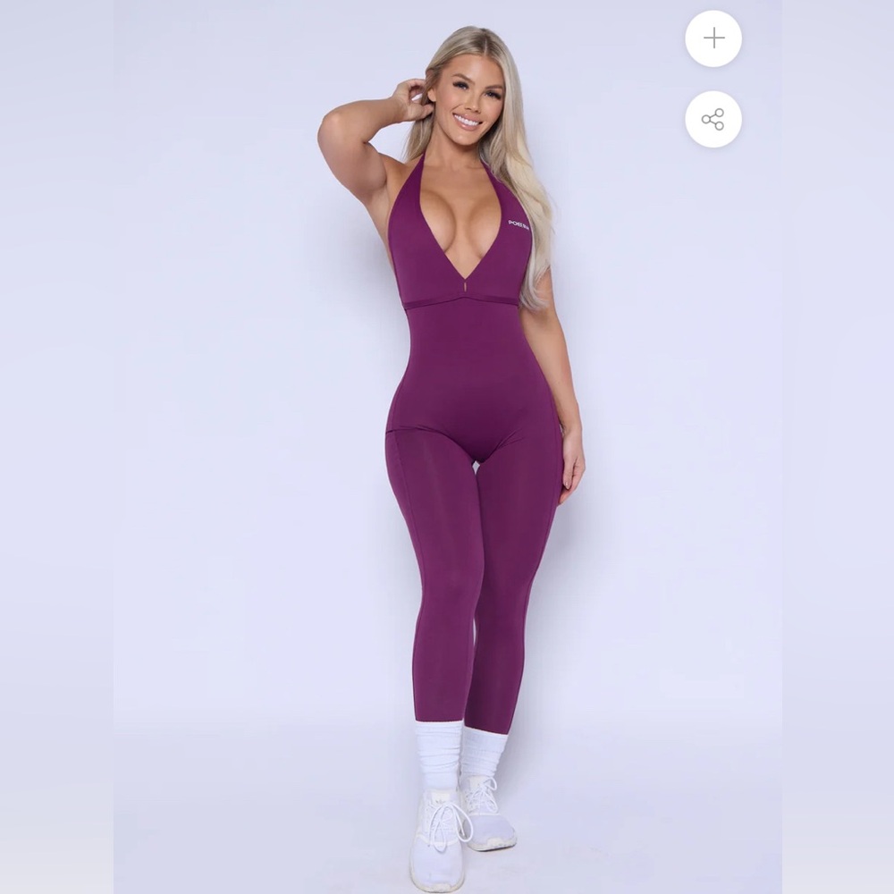 Women's Purple Jumpsuit